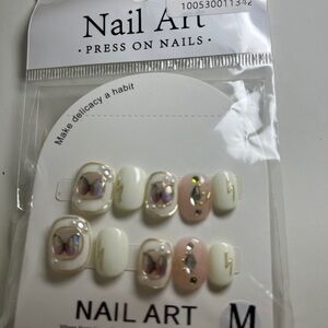 Butterfly Nail Art Press On Nails